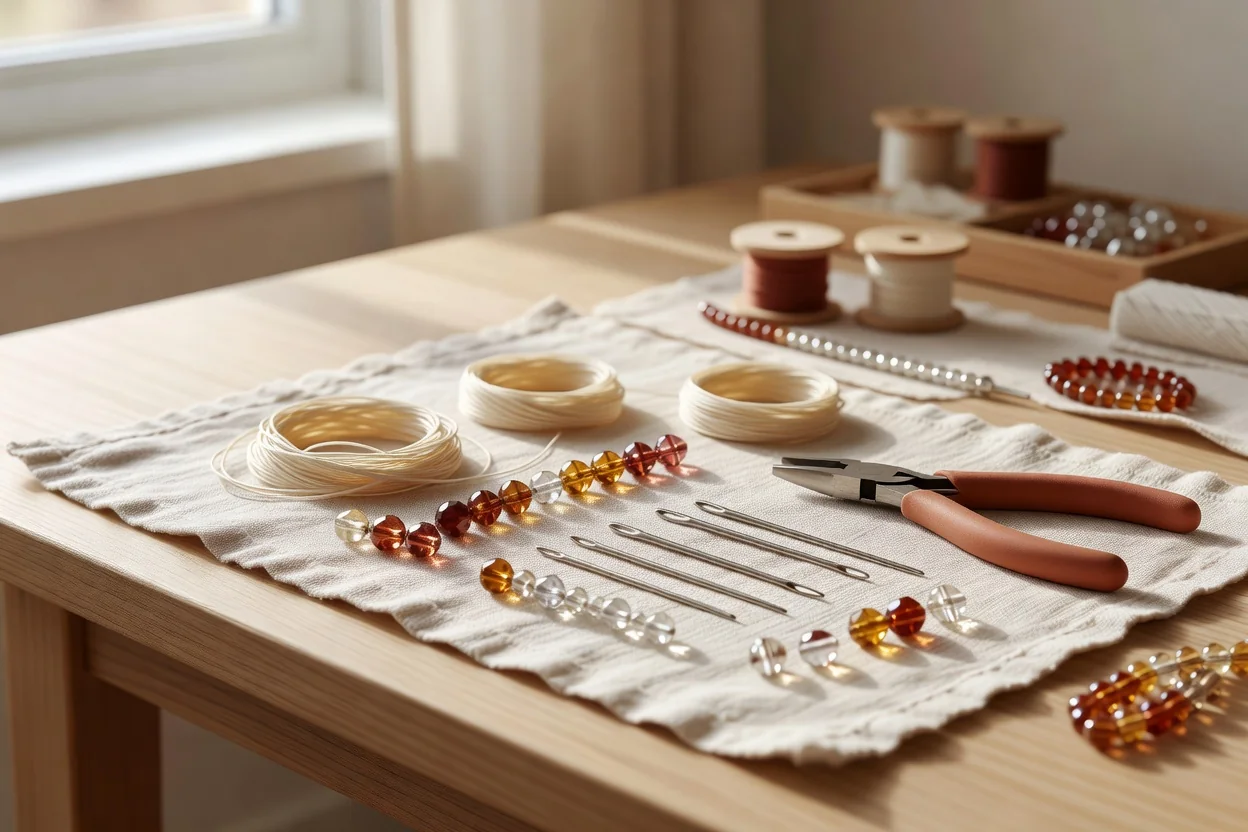 Essential Beading Tools and a Workspace That Actually Works