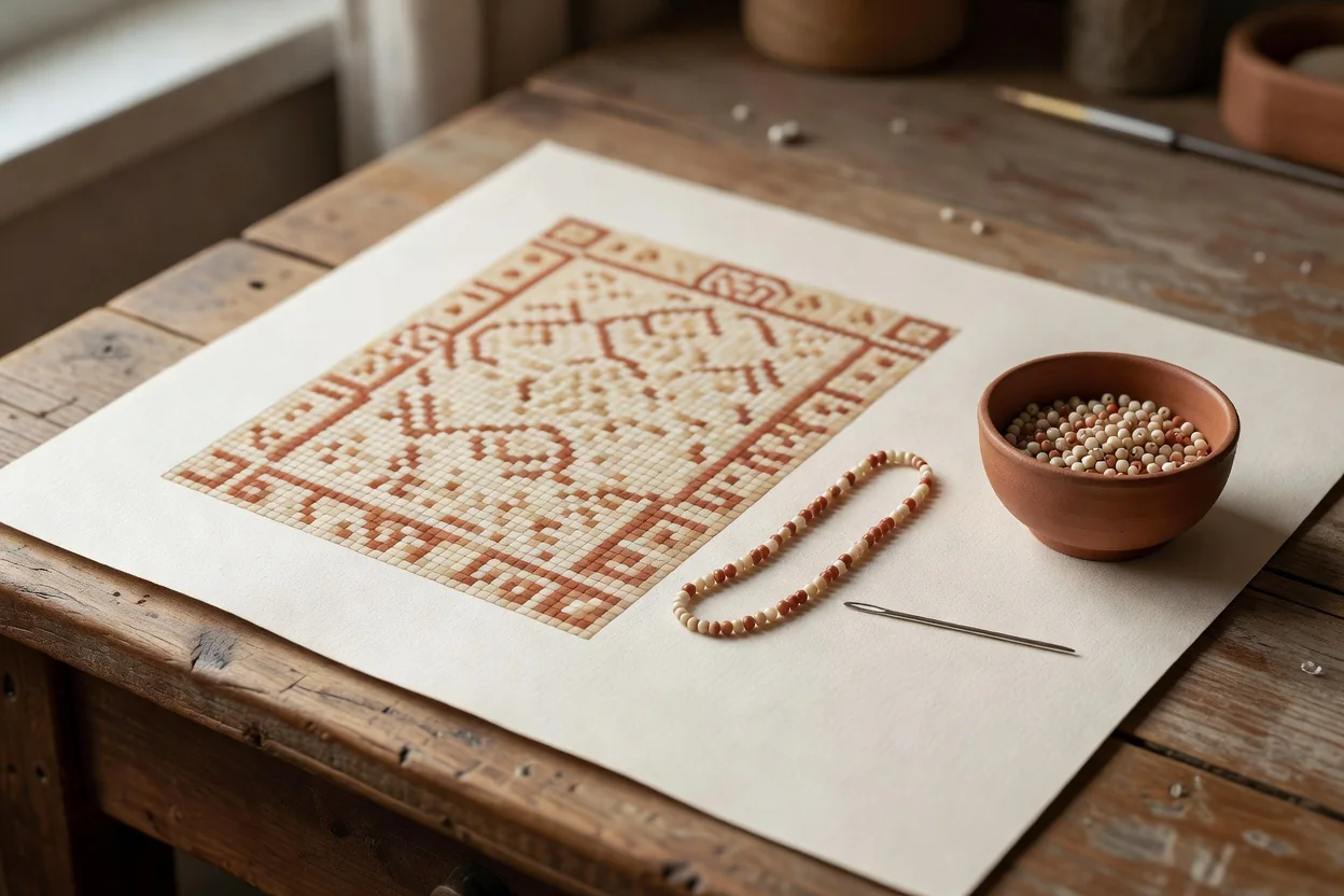 How to Read Beadweaving Patterns, Charts and Word Charts