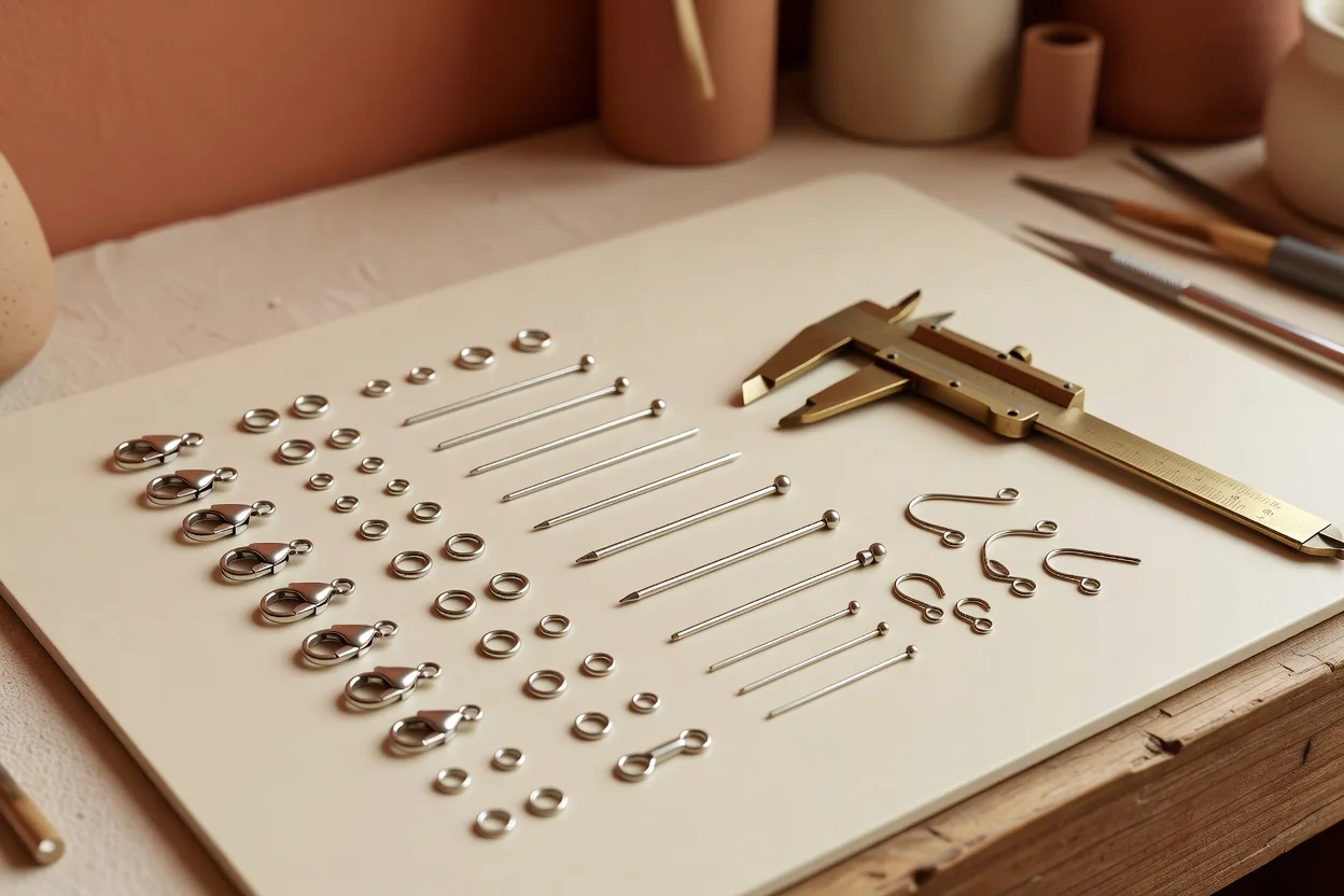 Jewelry Findings Explained: Clasps, Jump Rings, Headpins and Crimps