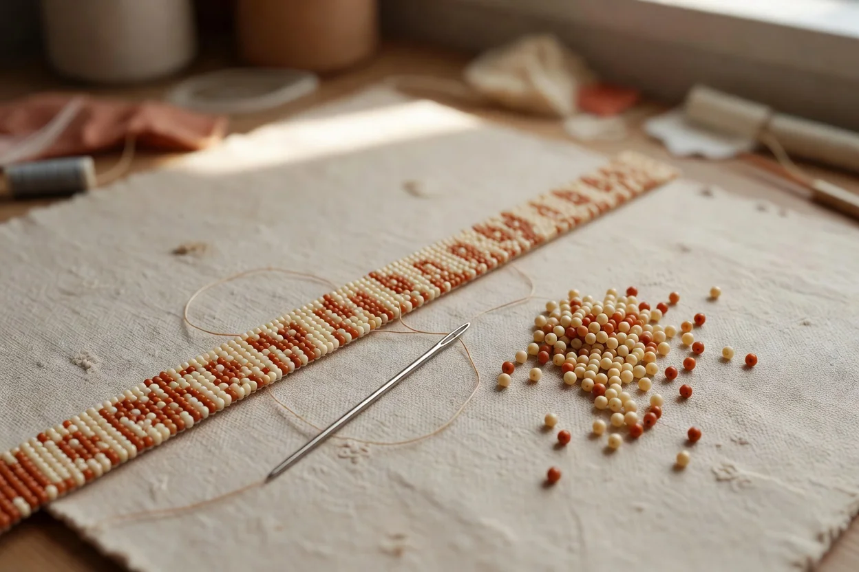 Peyote Stitch for Beginners: Flat Even-Count, Step by Step