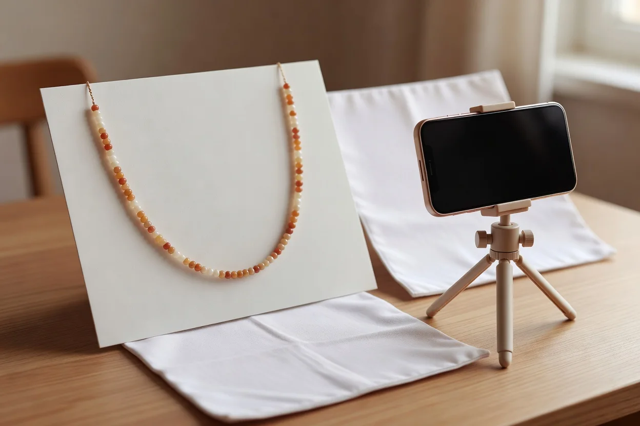 Photographing Handmade Jewelry for Online Listings With Simple Gear
