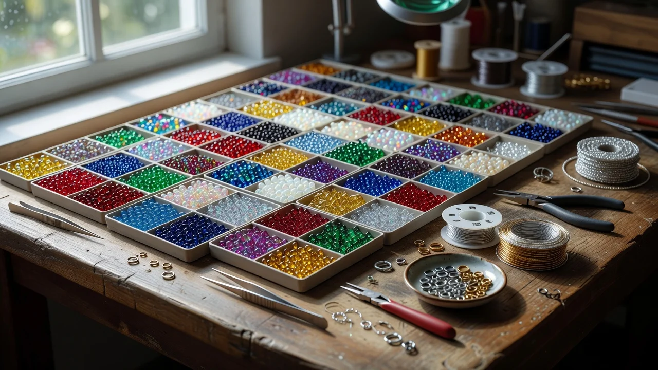 The Psychology of Color in Beaded Jewelry: How Hue and Contrast Affect Buying Decisions