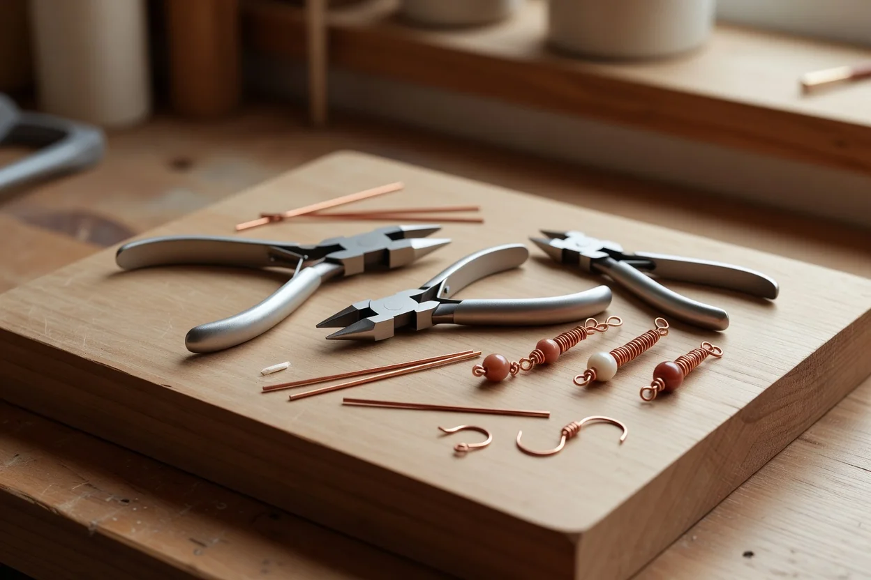 Wire-Wrapped Loops and Simple Earrings: A First Wirework Project